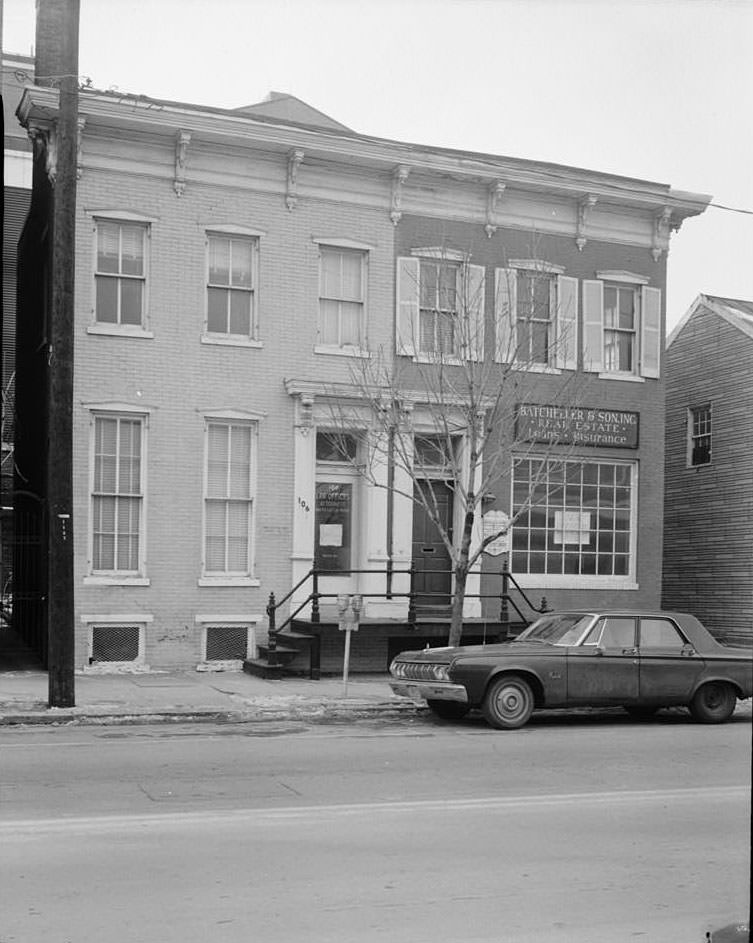 Henry Chatham House, 106-108 Pitt Street, Alexandria, 1970s