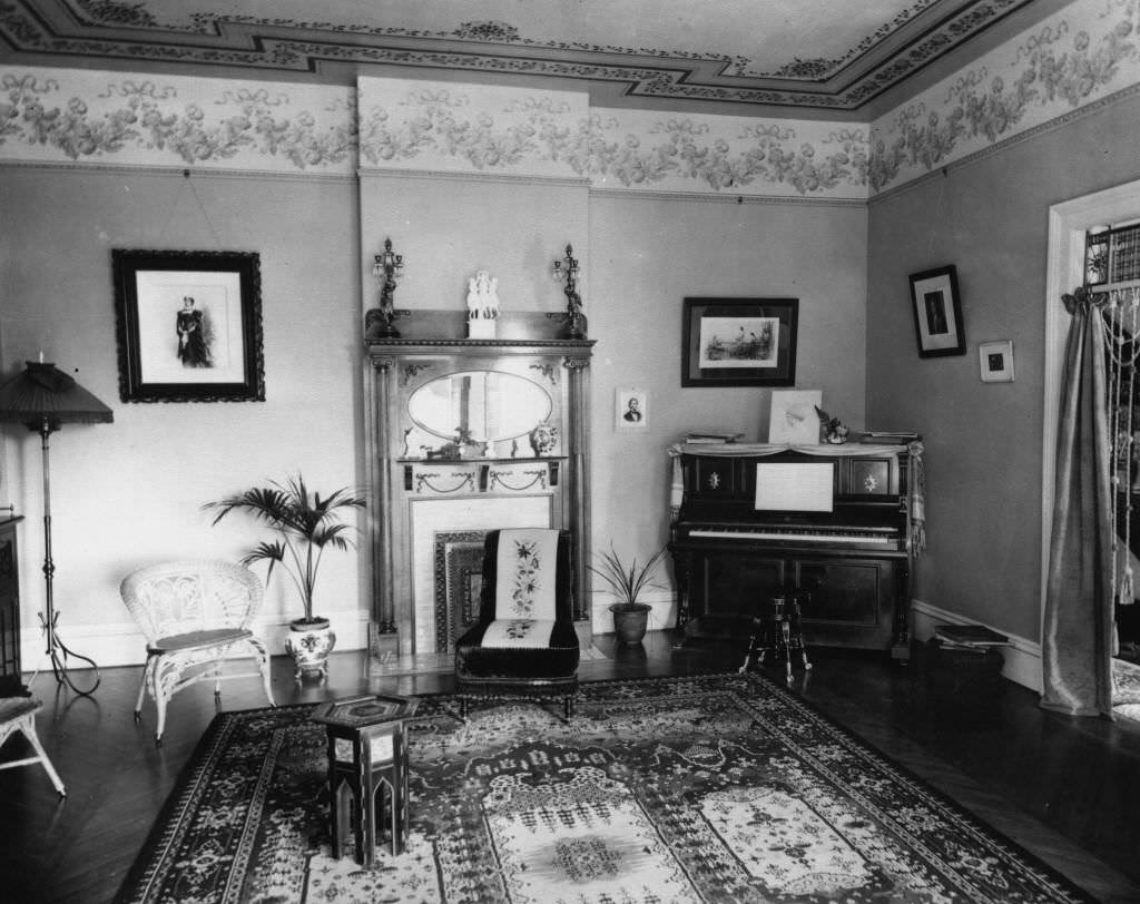 Parlor, Langenberger Residence, Anaheim, 1897