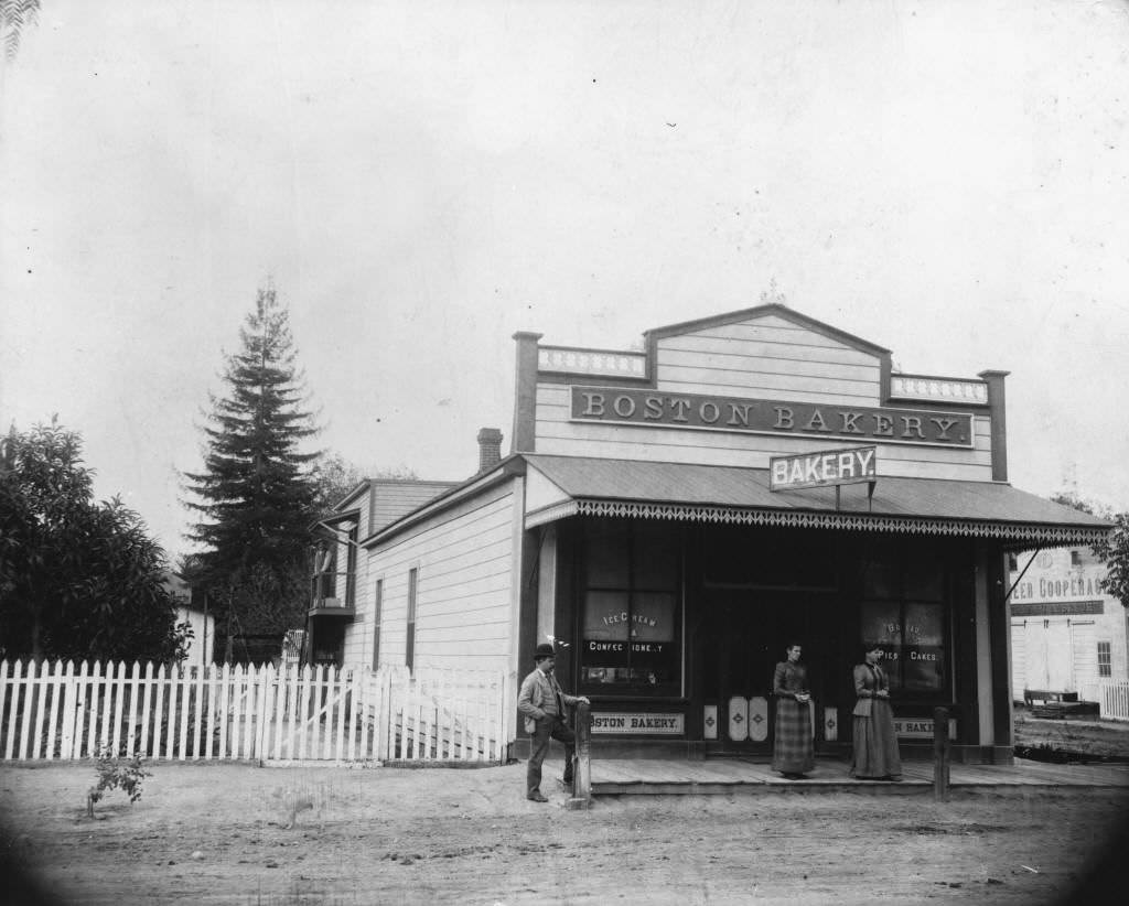 Boston Bakery, Anaheim, 1892