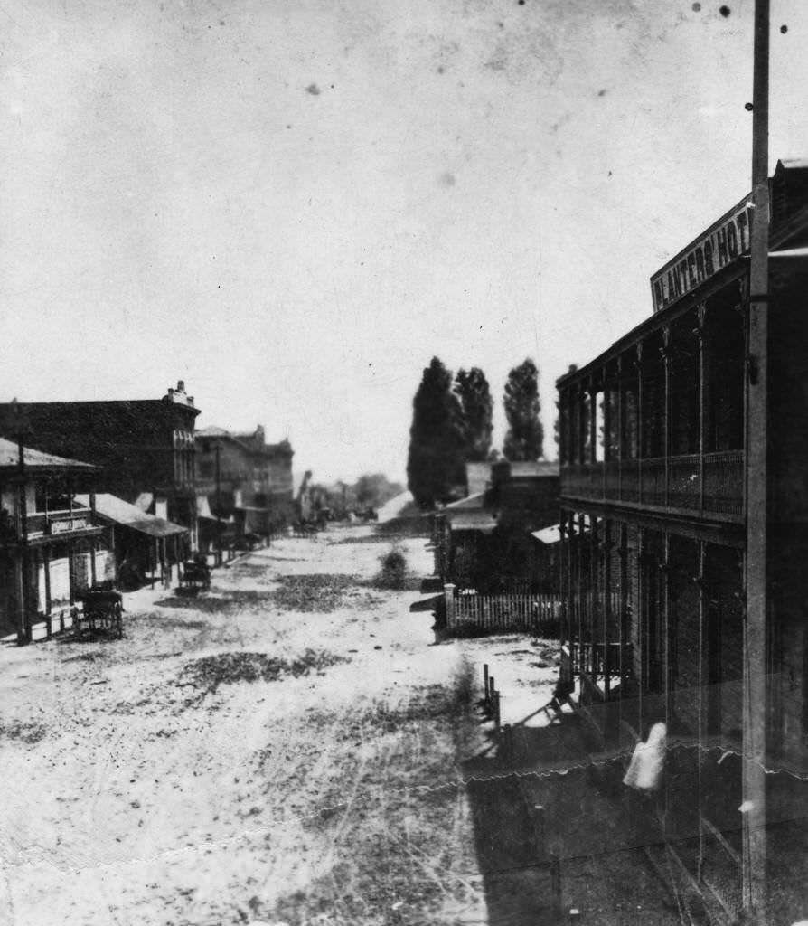 Center Street, Anaheim, 1872