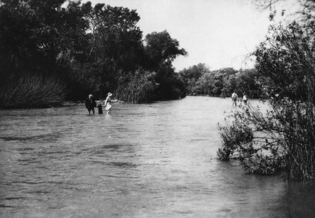 Santa Ana River, Santa Ana Canyon, 1899