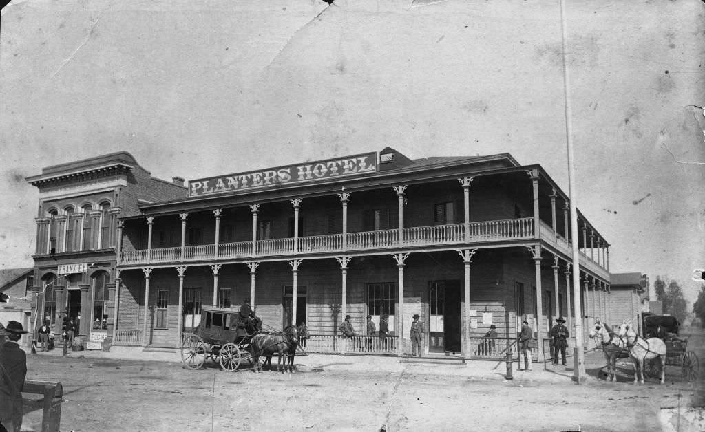 Planters Hotel, Anaheim.1882