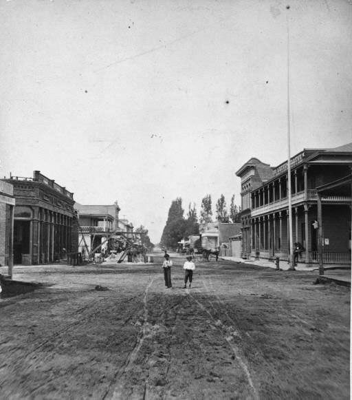 Center Street, Anaheim, 1872