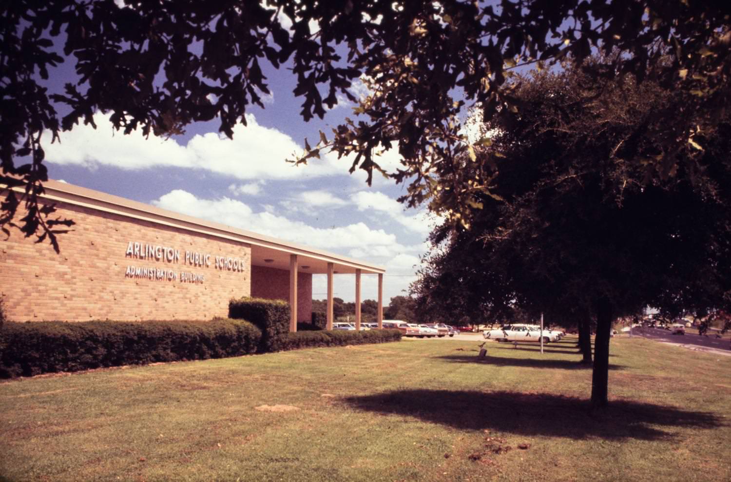 Arlington School Administration building, 1973