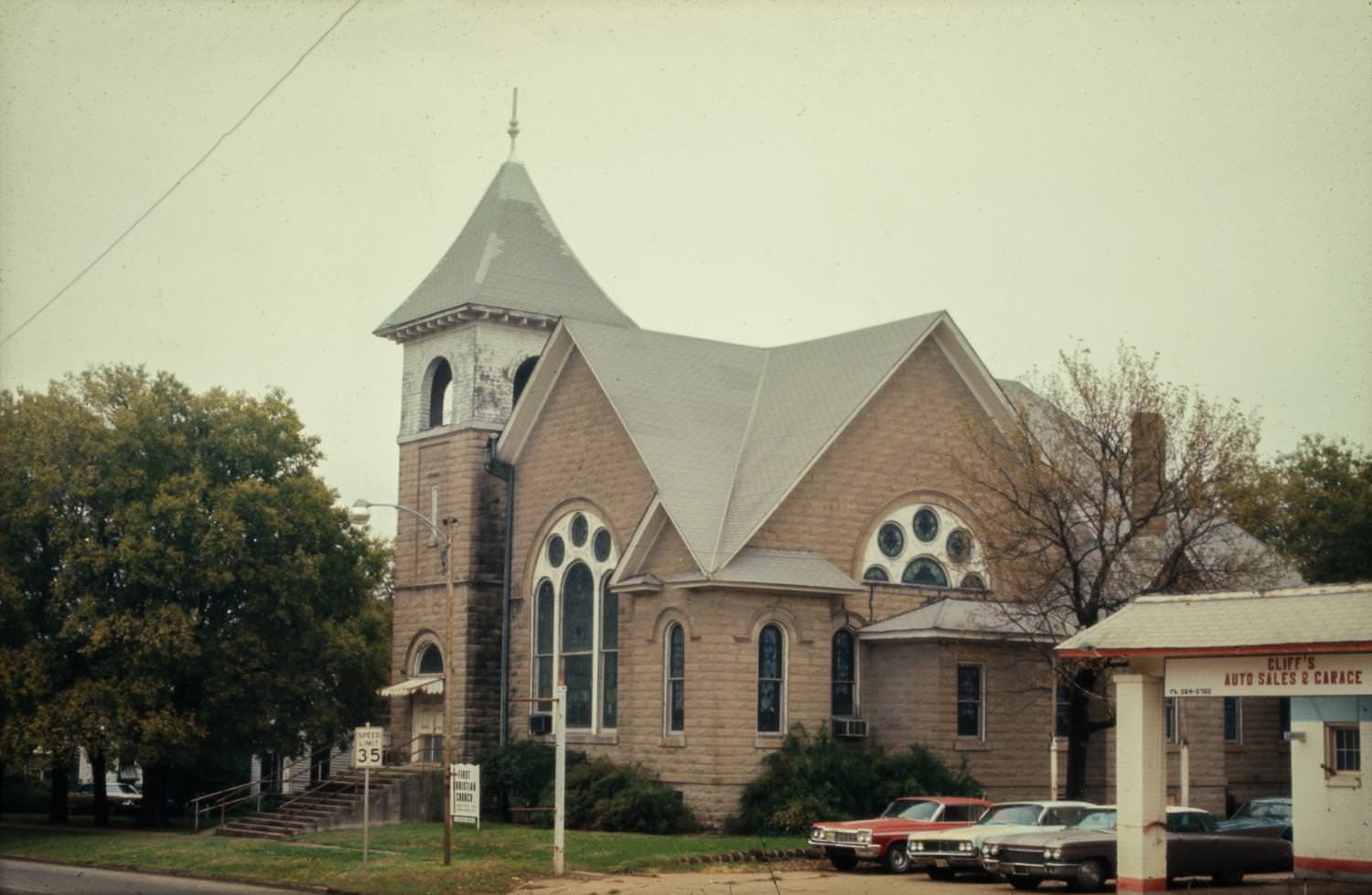 Windows of Arlington First Christian Church, 1973