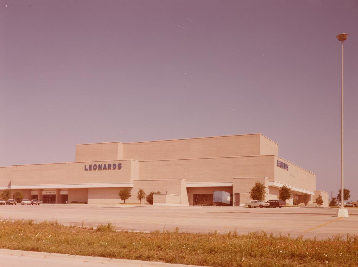 A Leonard's Department Store that is part of the Forum 303 Mall in Arlington, 1974