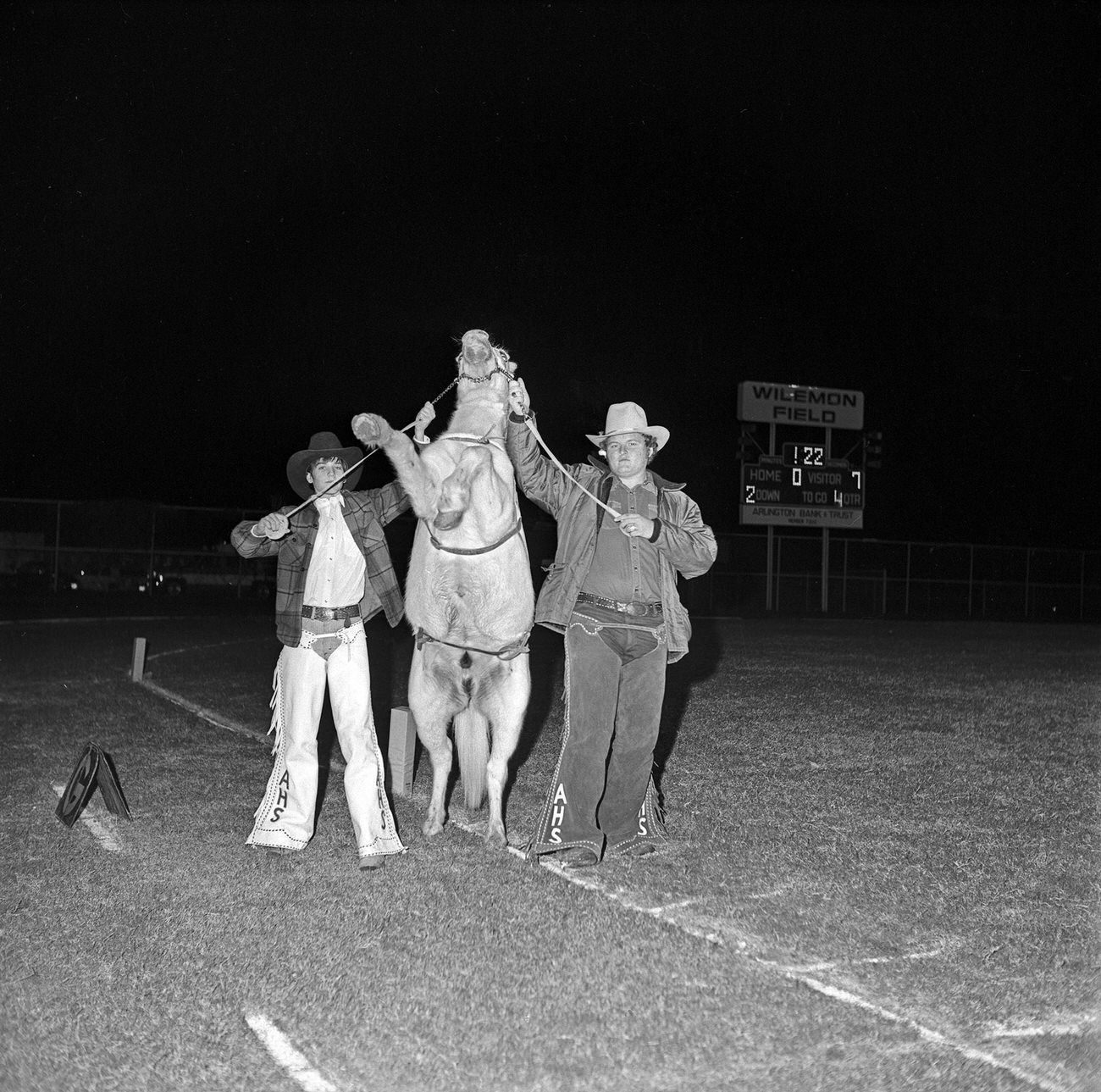 Arlington High School Colts mascot, Little Arlie, 1974
