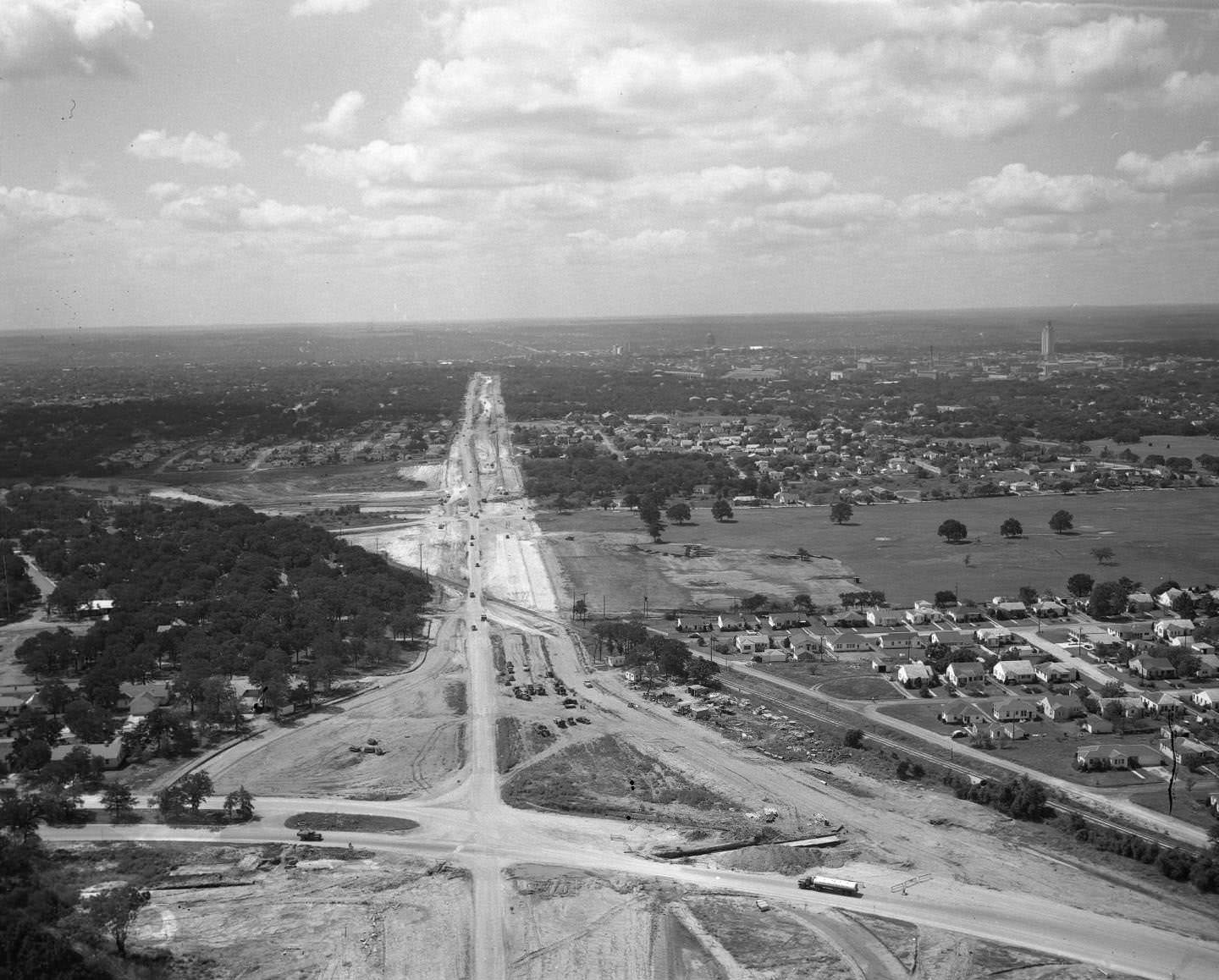 Aerial views - East Avenue Highway, 1950