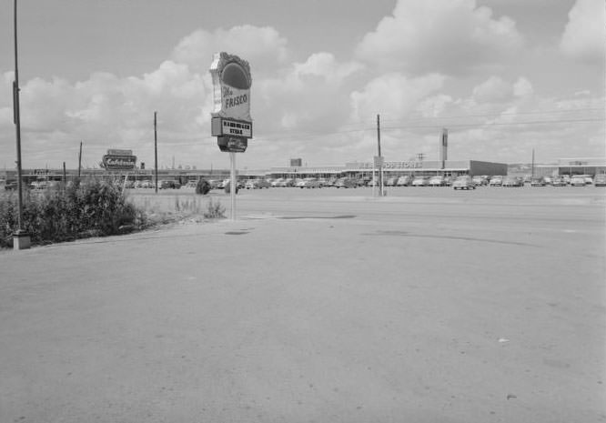 Allandale Village Shopping Center, 1954