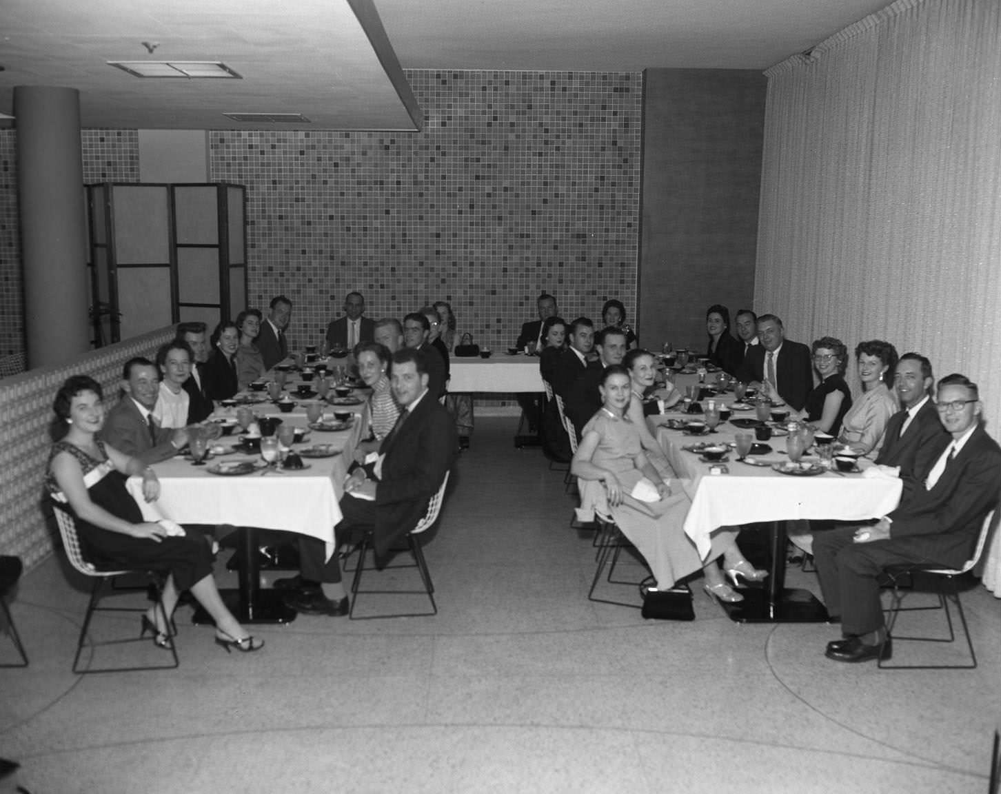 Allred Finance Banquet, 1956