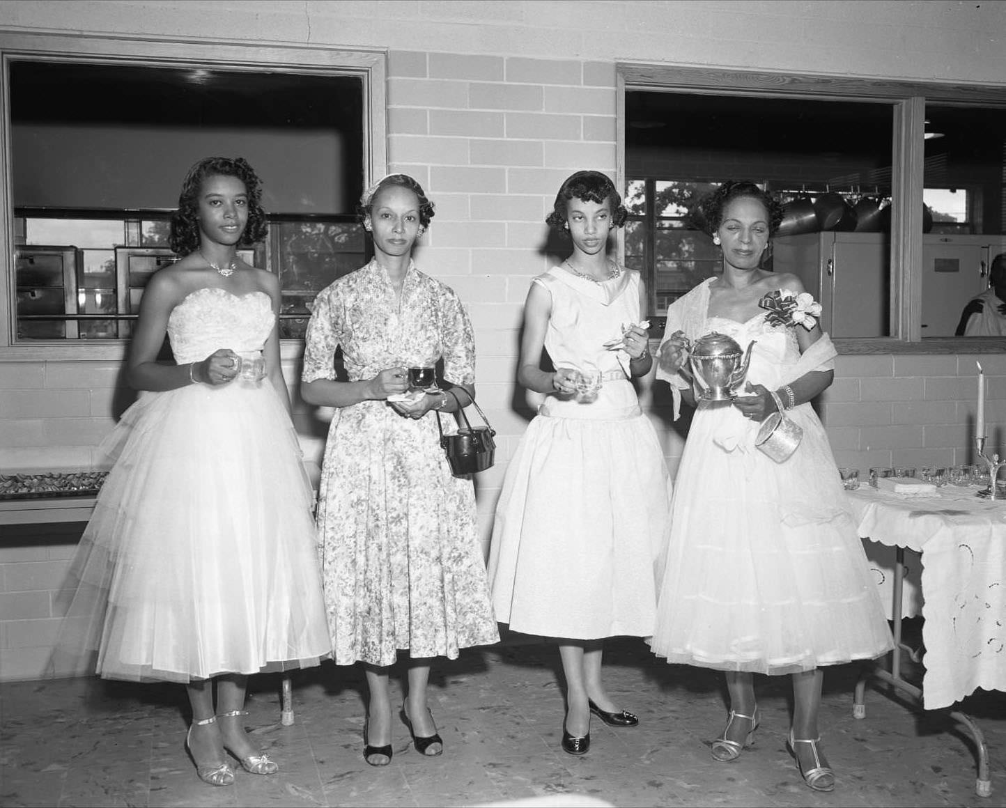 Anderson High - Ceremony & Reception, 1955