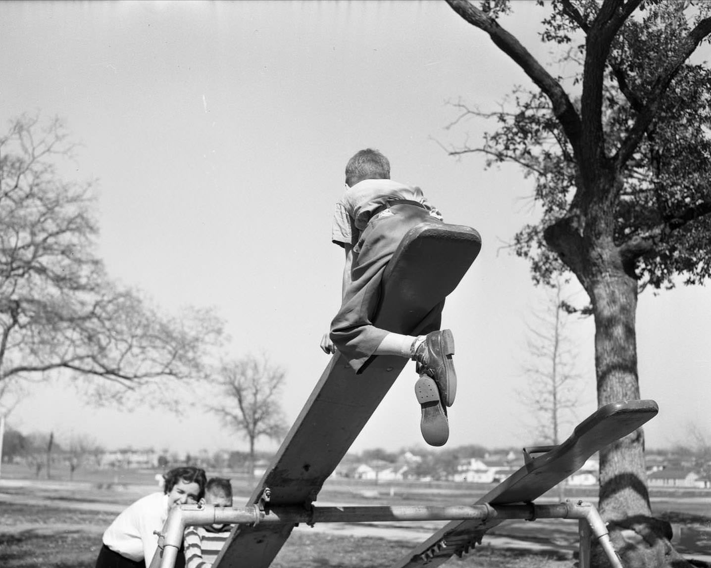 Austin Street Scene, 1951