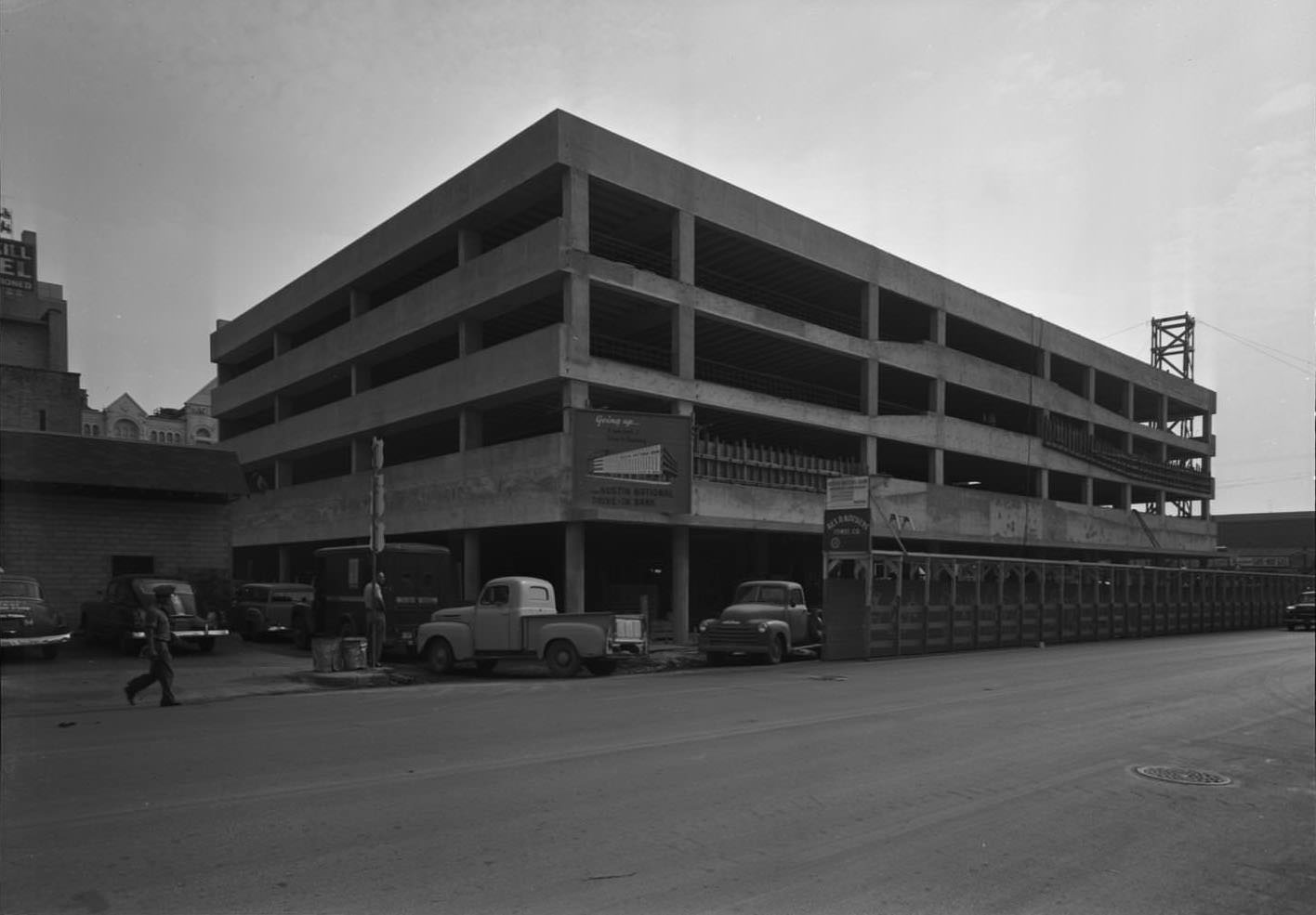 Austin National Bank Drive-In Bank, 1955