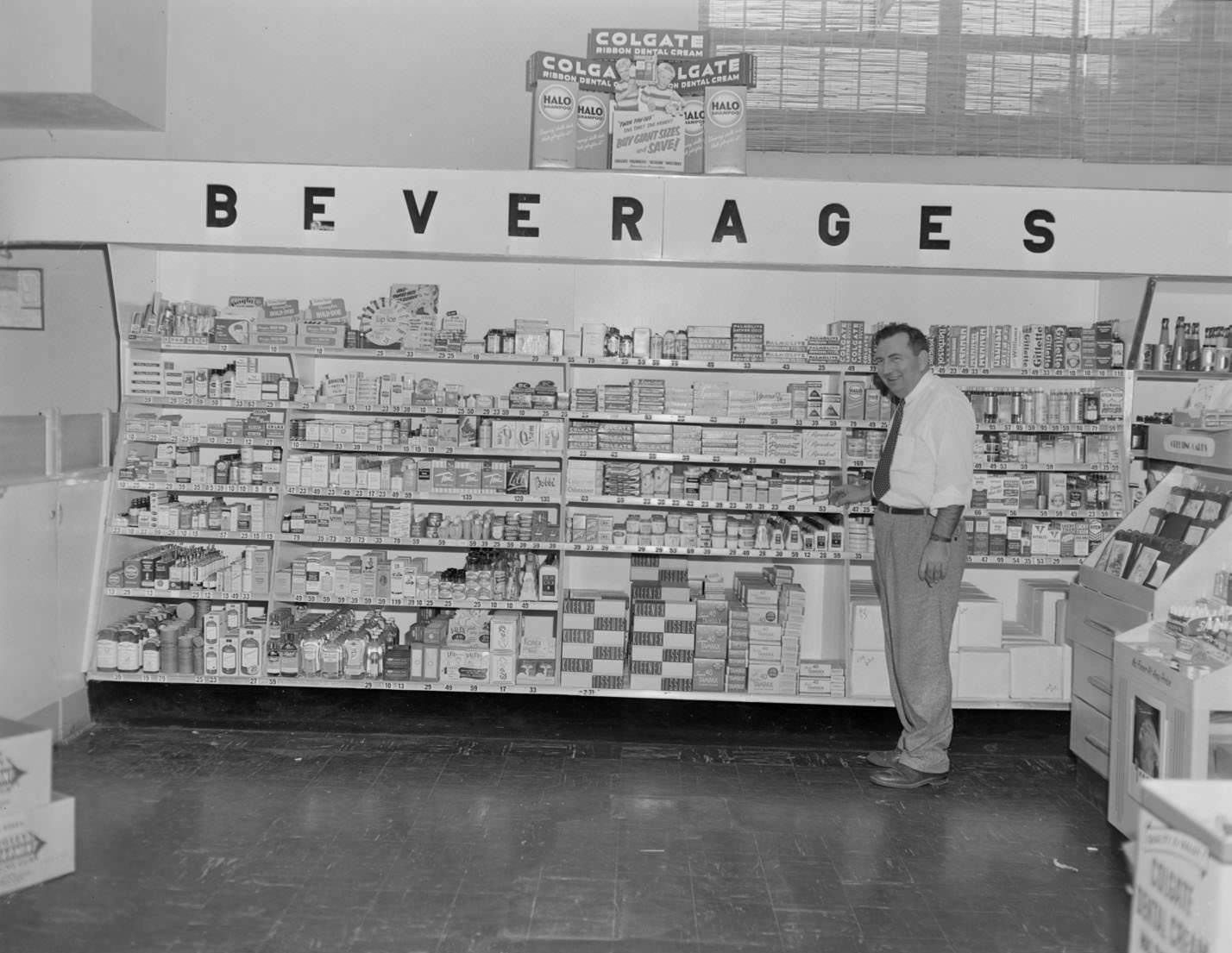 Austin Candy Company Drug Store, 1953
