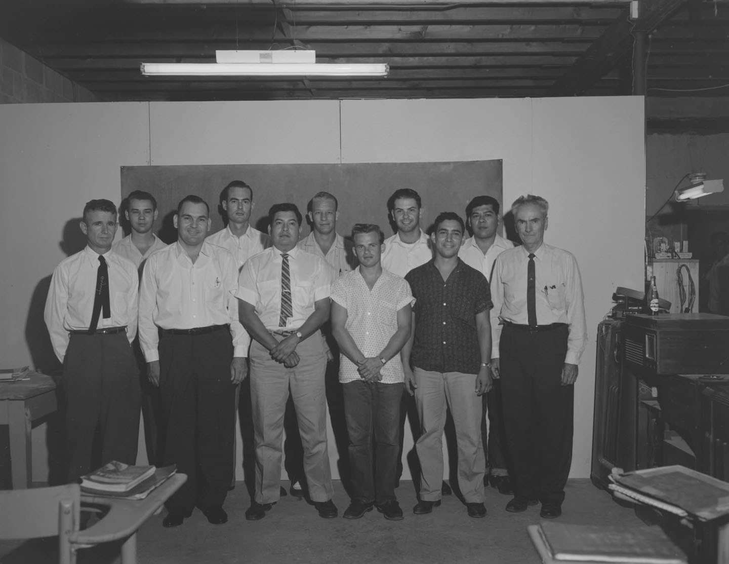 Students of Austin School of Electronics, 1960