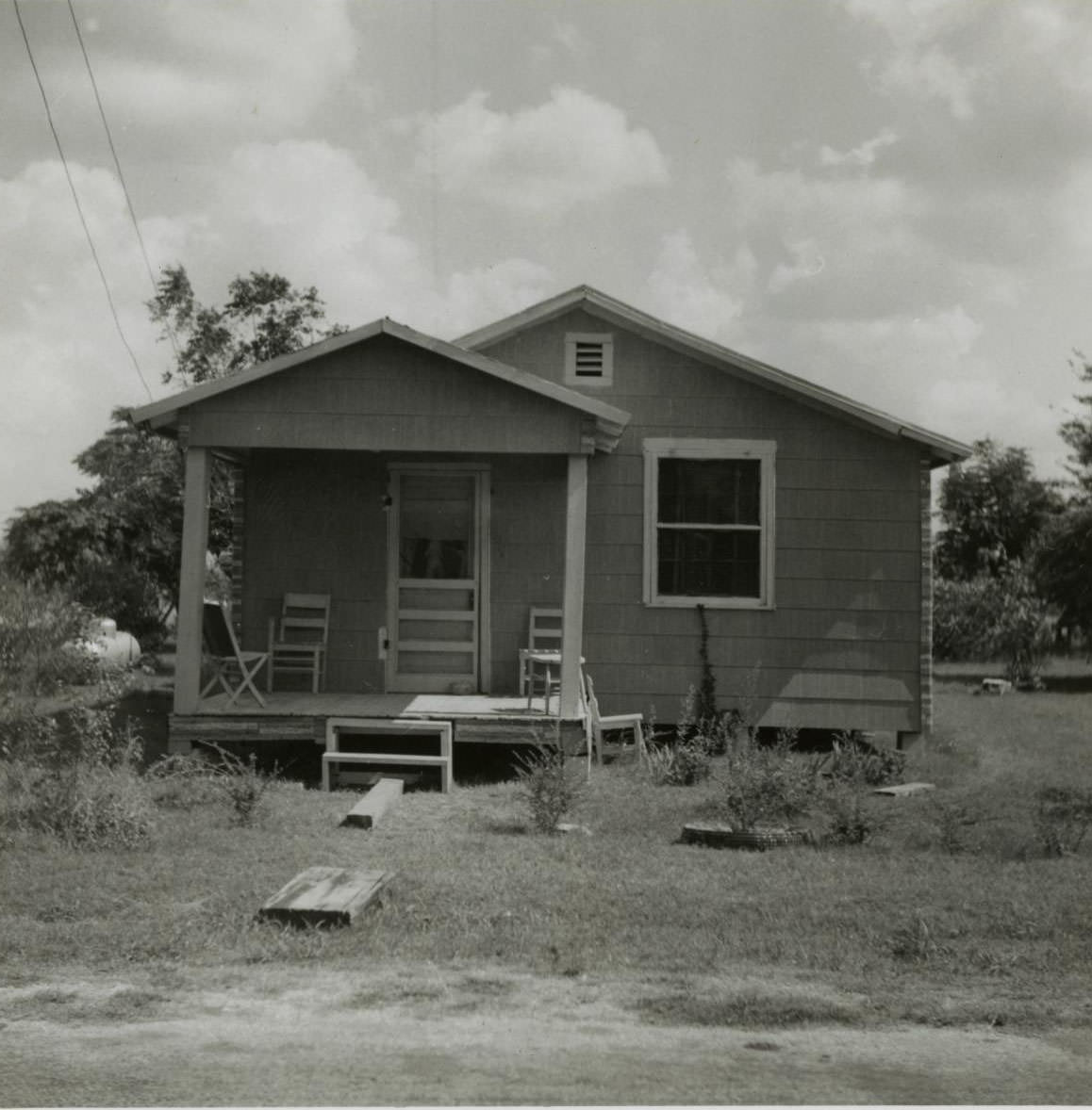 Exterior View of a House, 1961.