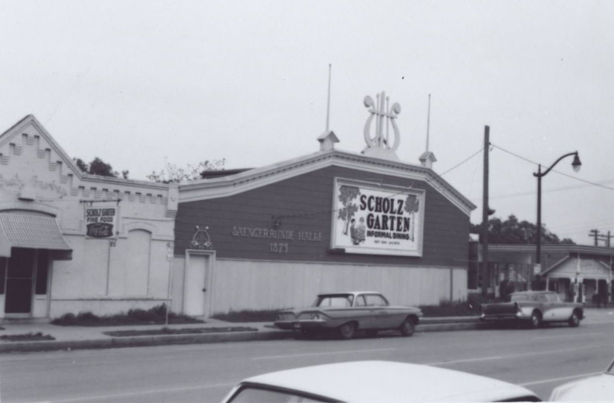 Saengerrunde Halle and Scholz Garten, 1965.