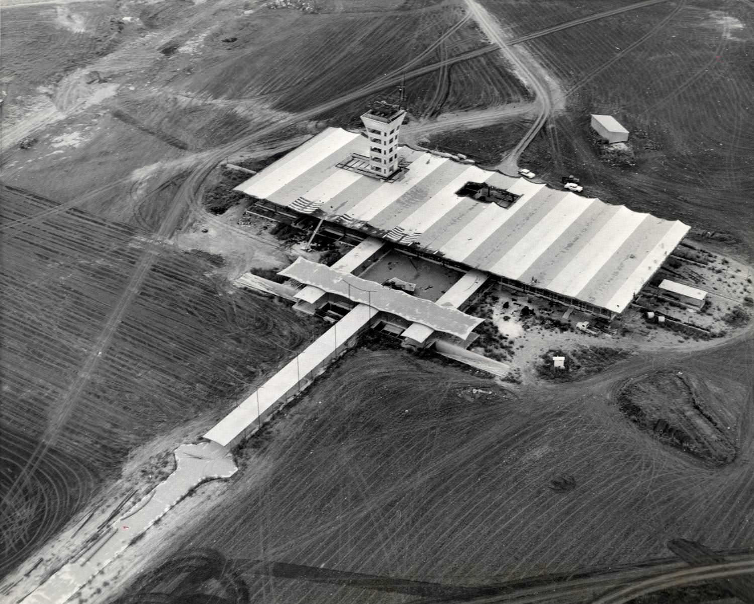 Aerial View of Municipal Airport, 1960.