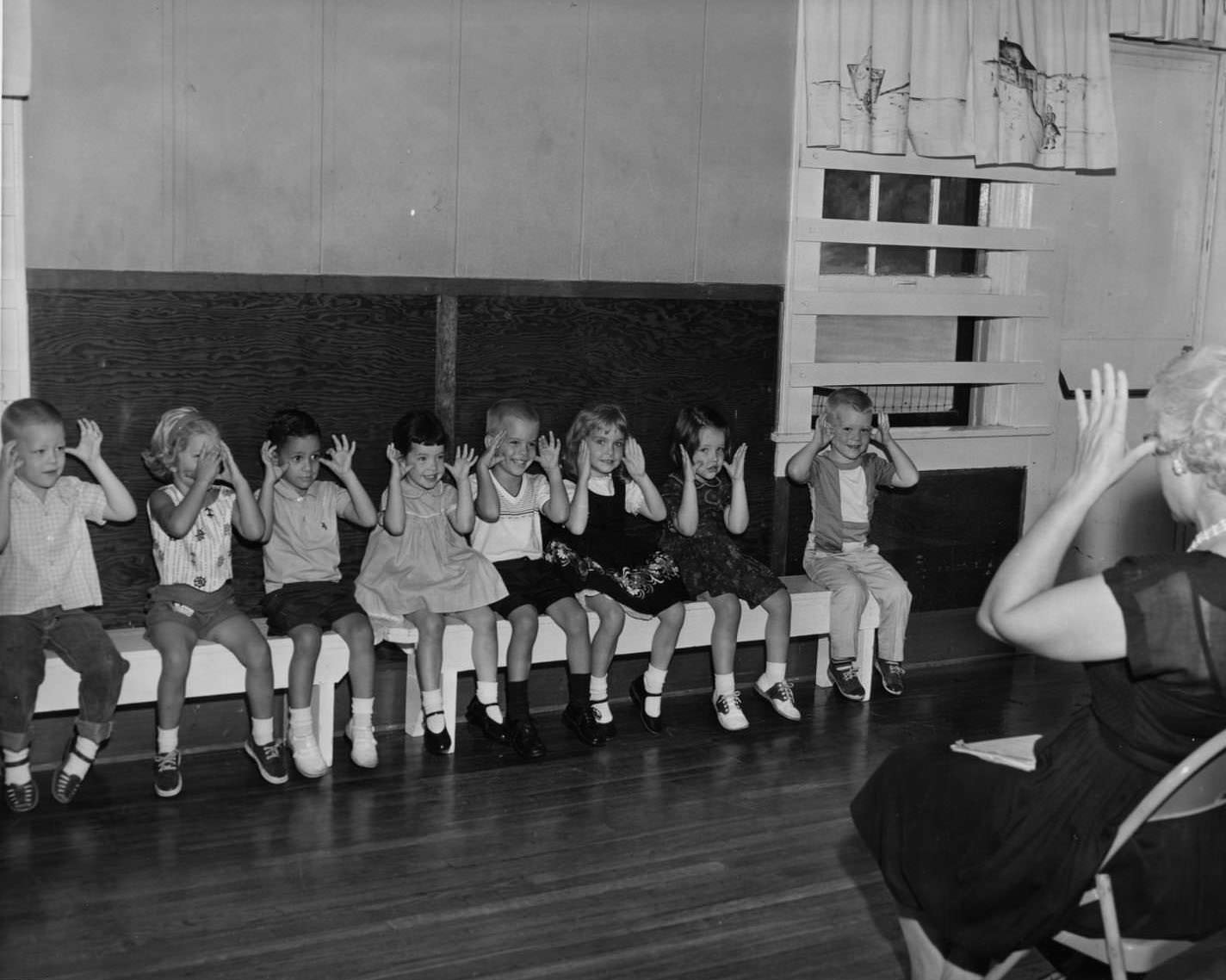 Tiny Tots - Austin Athletic Club, 1963