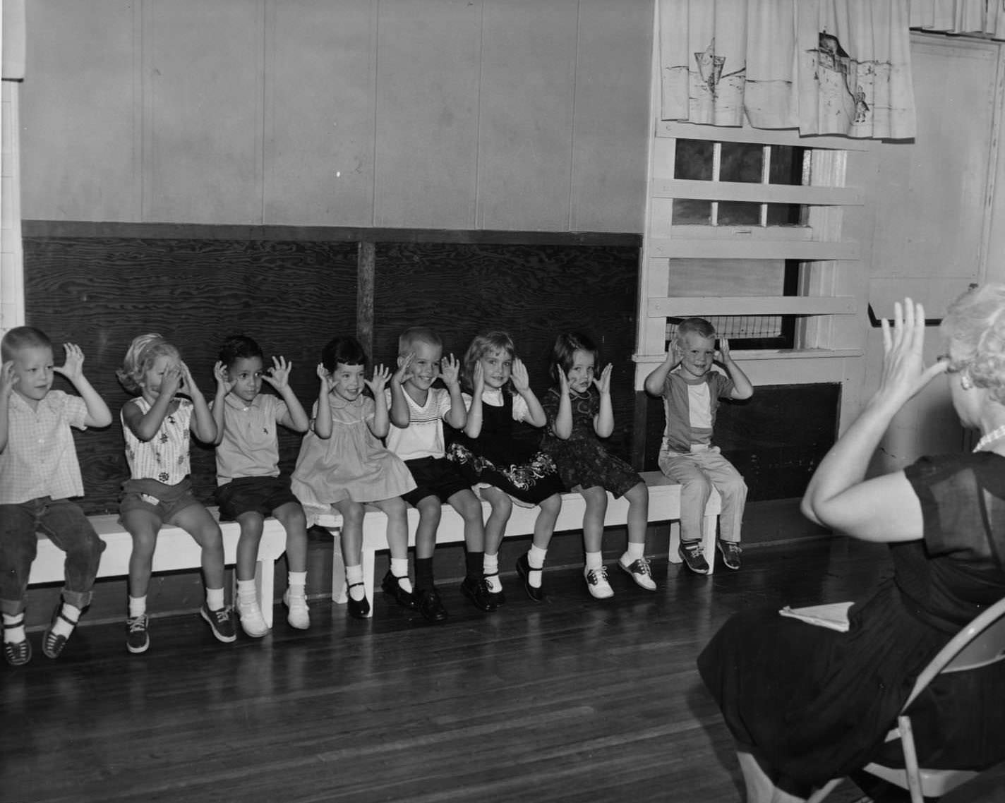 Tiny Tots - Austin Athletic Club, 1963