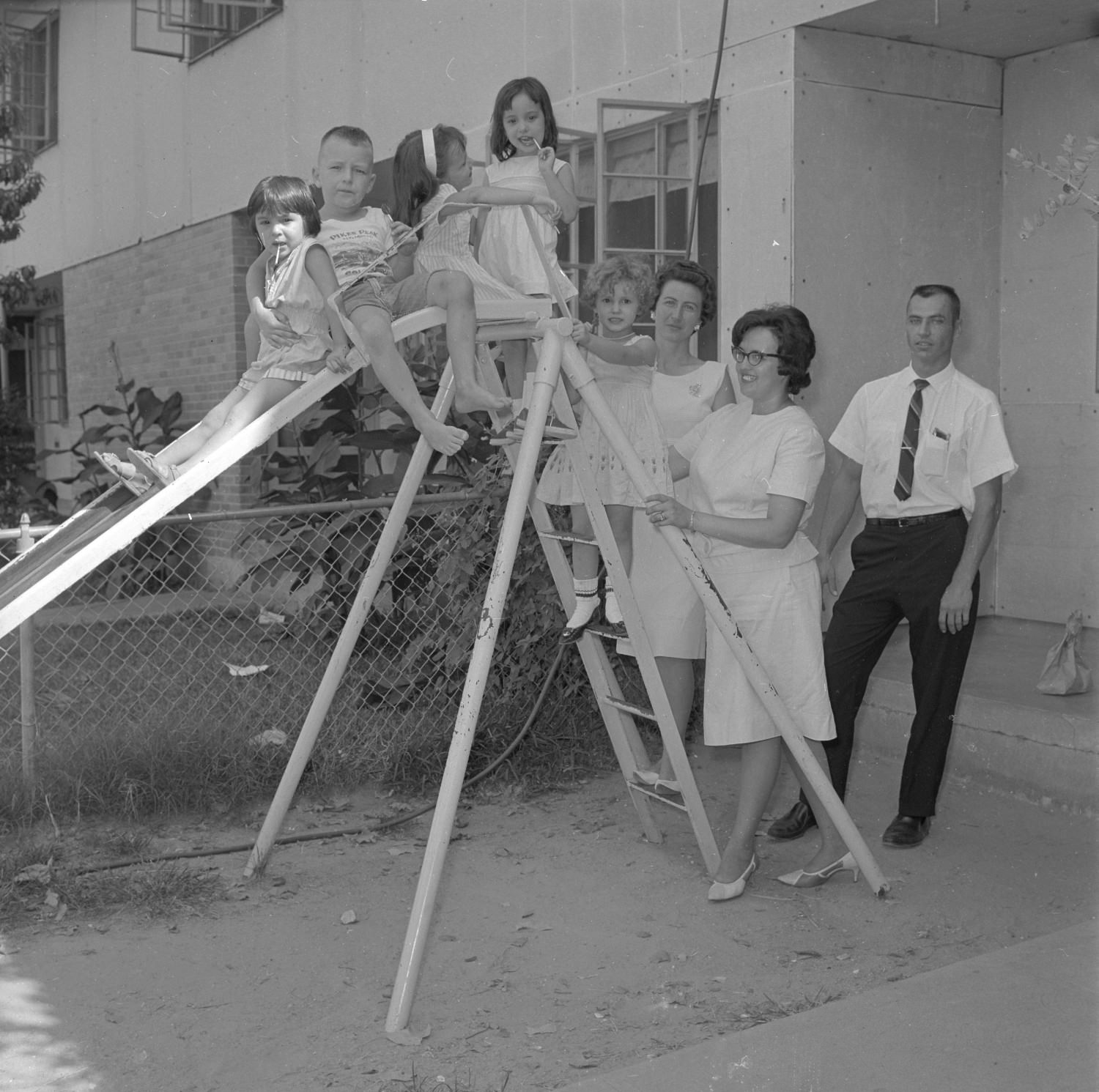 Children on Slide, 1965.