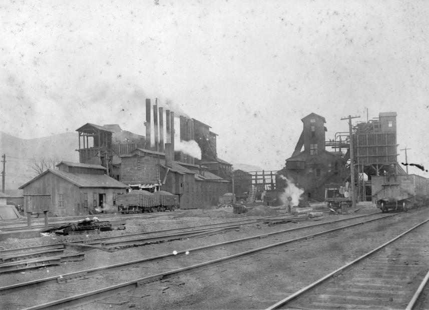 Mine buildings at Segundo, 1900s