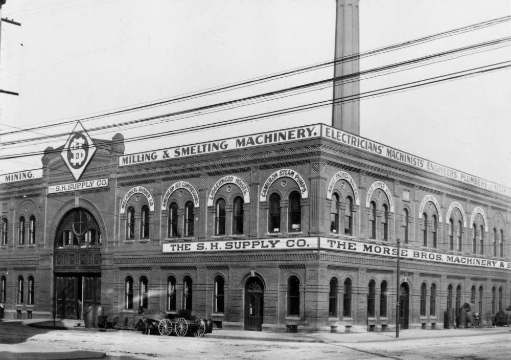 Eighteenth 18th Street cable car house Denver City Cable Railway Co., 1906