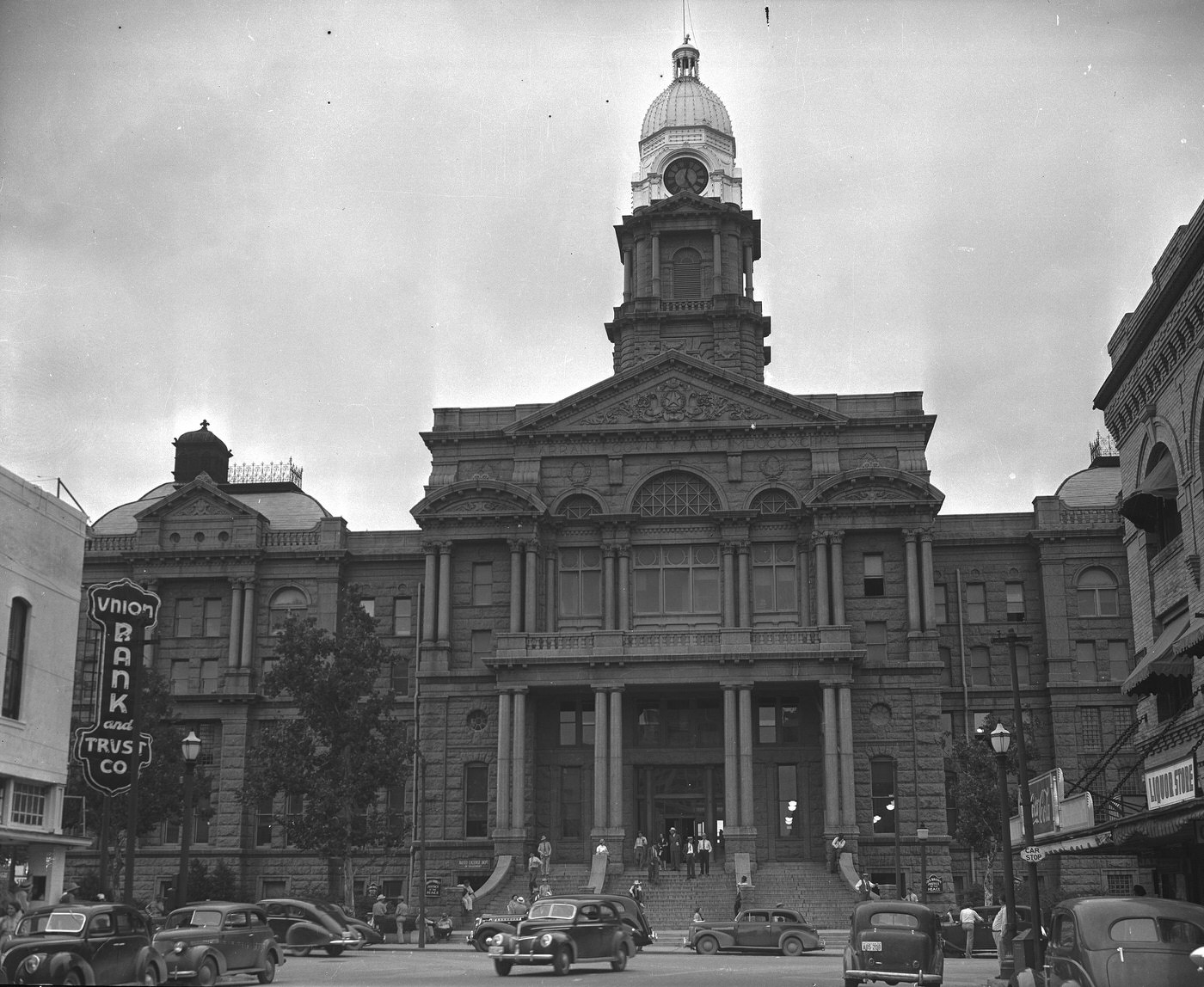 The Tarrant County Courthouse, 1940
