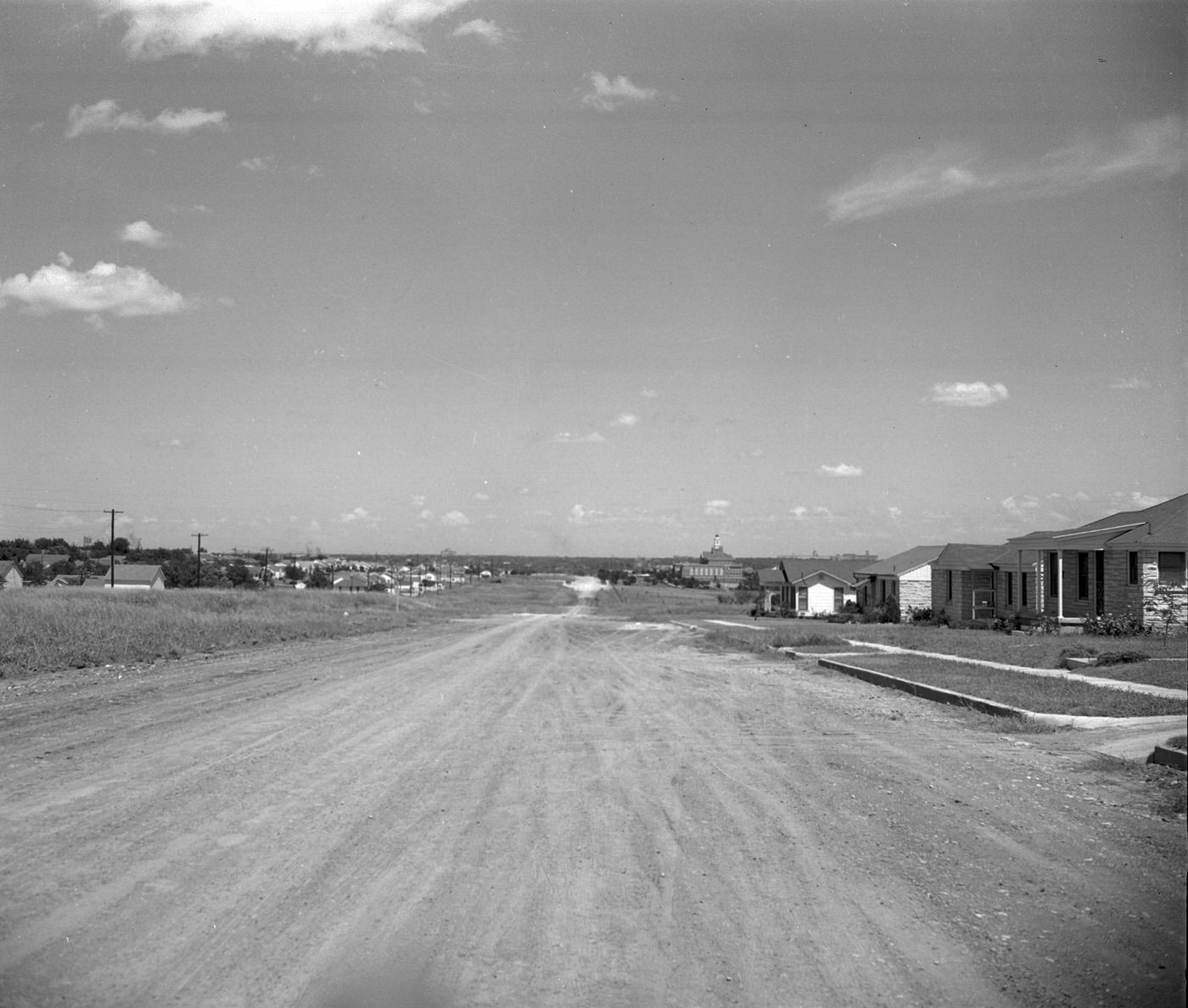 East-West expressway construction, 1940