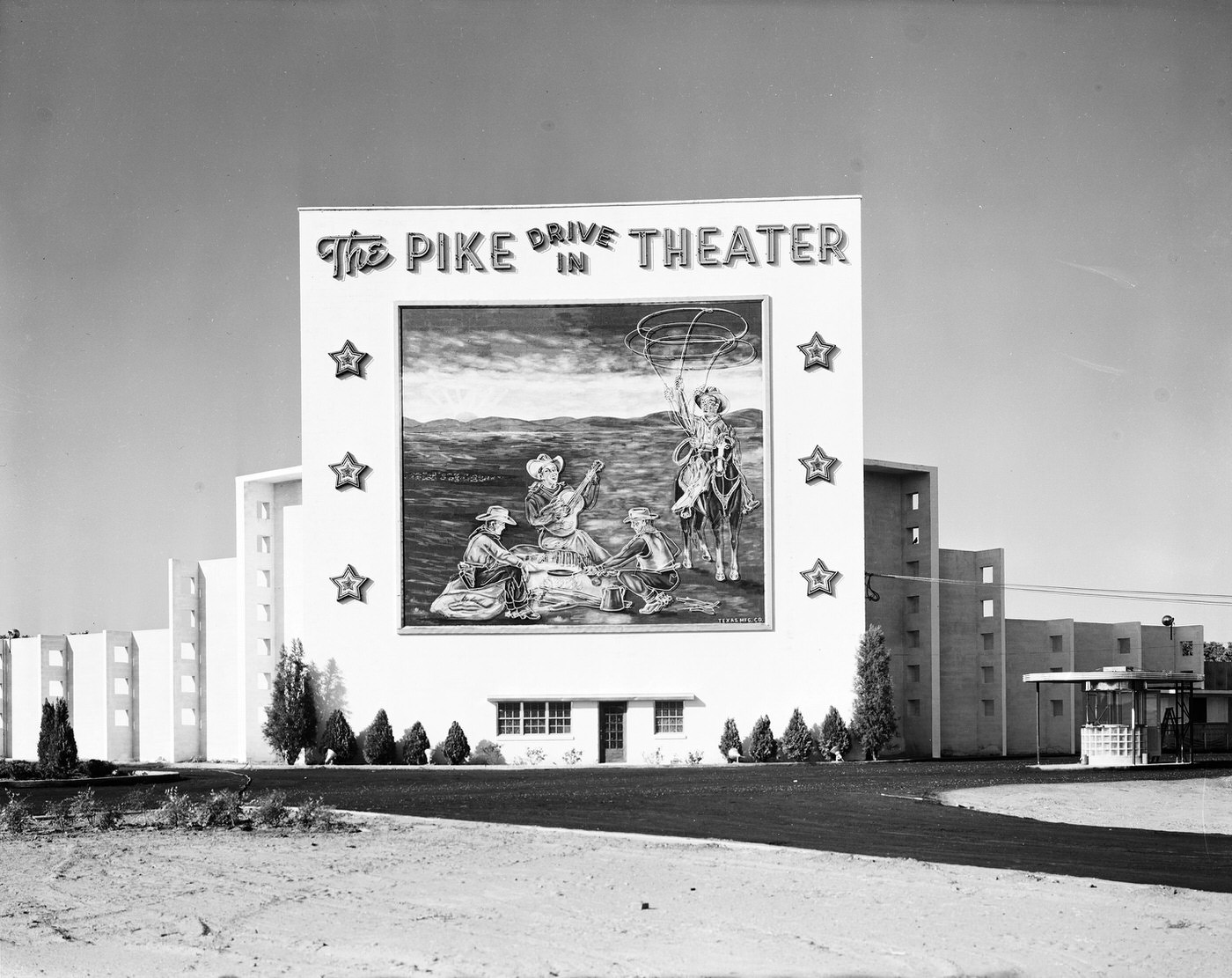 The Pike Drive-In Movie Theater, 7500 East Lancaster Dr., near Sandy Lane, Fort Worth, Texas, 1947