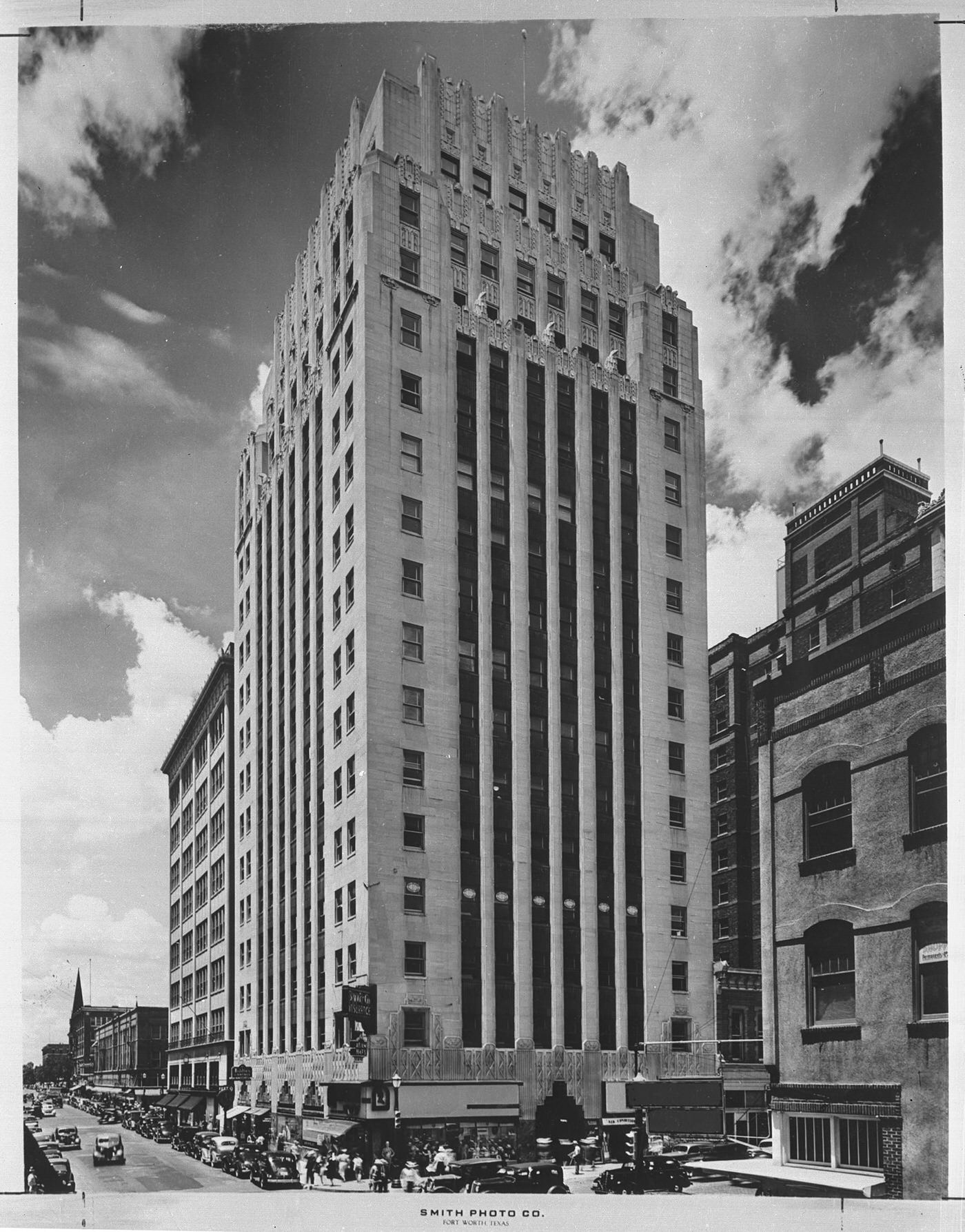 Sinclair building, 512 Main Street, downtown Fort Worth, Texas, 1942