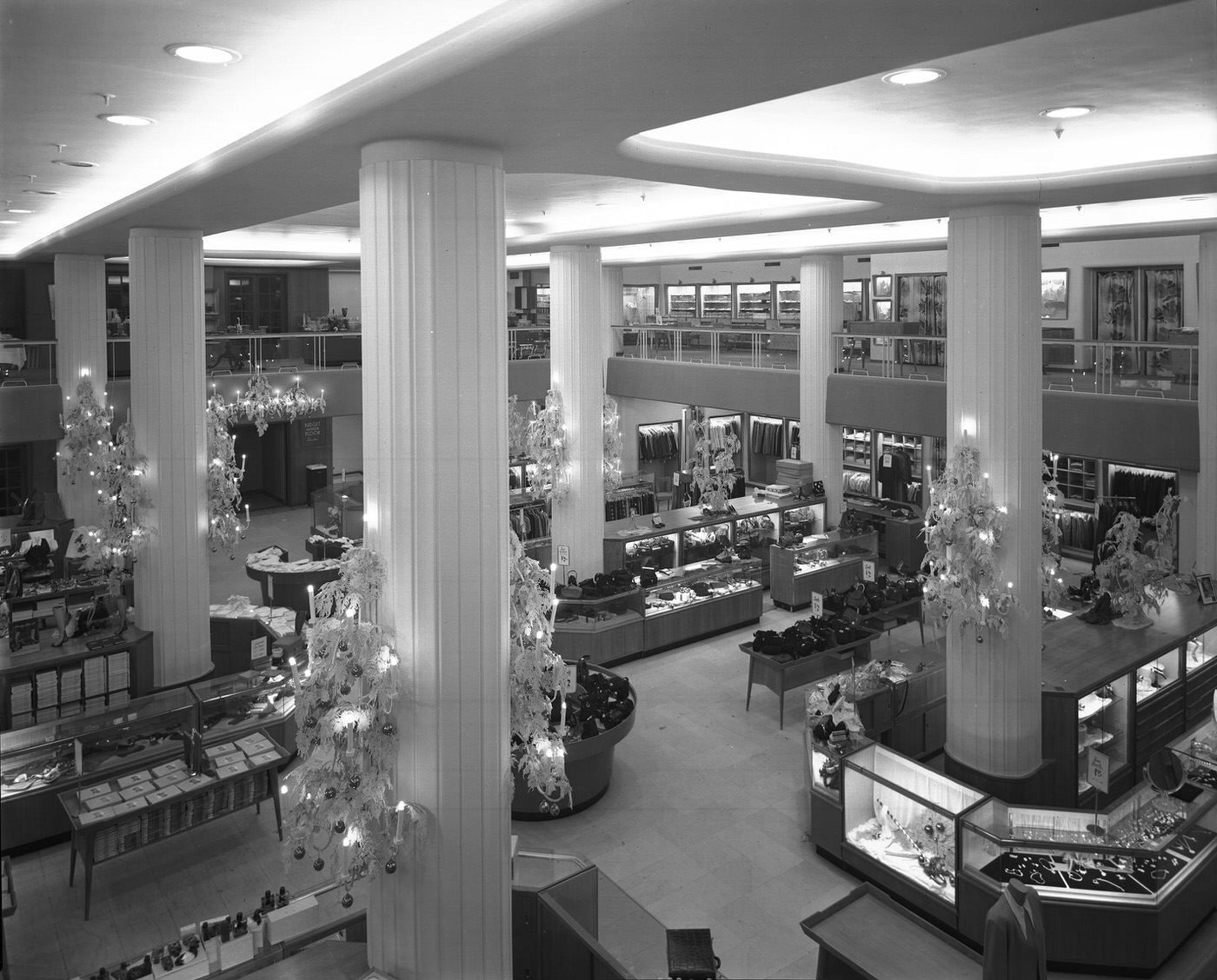 Interior of Meacham, 1940s