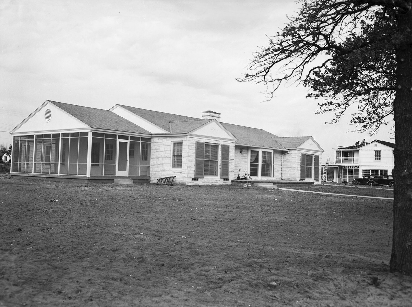 The new home of J. B. Baker Junior is at 1801 Bolton Street, Fort Worth, Texas, 1942