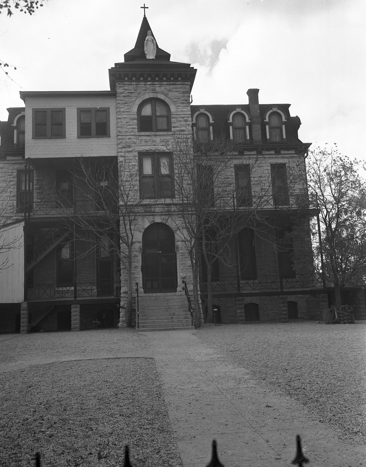 St. Ignatius Academy, first Catholic school in the area, 1944