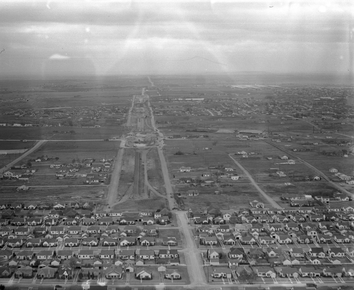 The air views of first section of North-South expressway, 1947