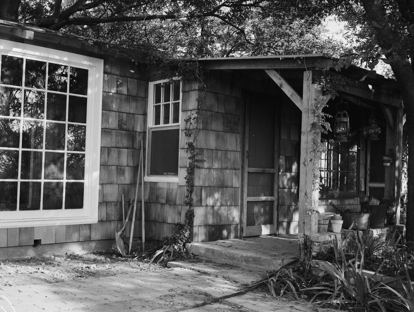 Exterior of Mr. and Mrs. Brooks Morris' House, 1941