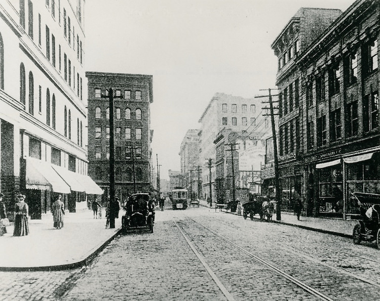 Granby Street looking South from Brooke Avenue, 1909