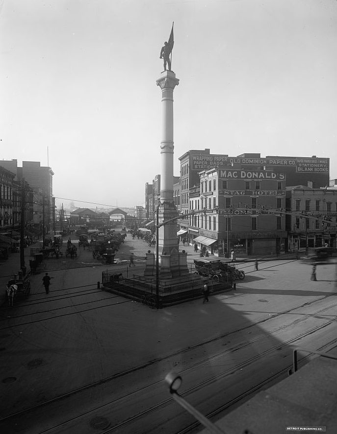 Confederate Monument, Norfolk, 1910