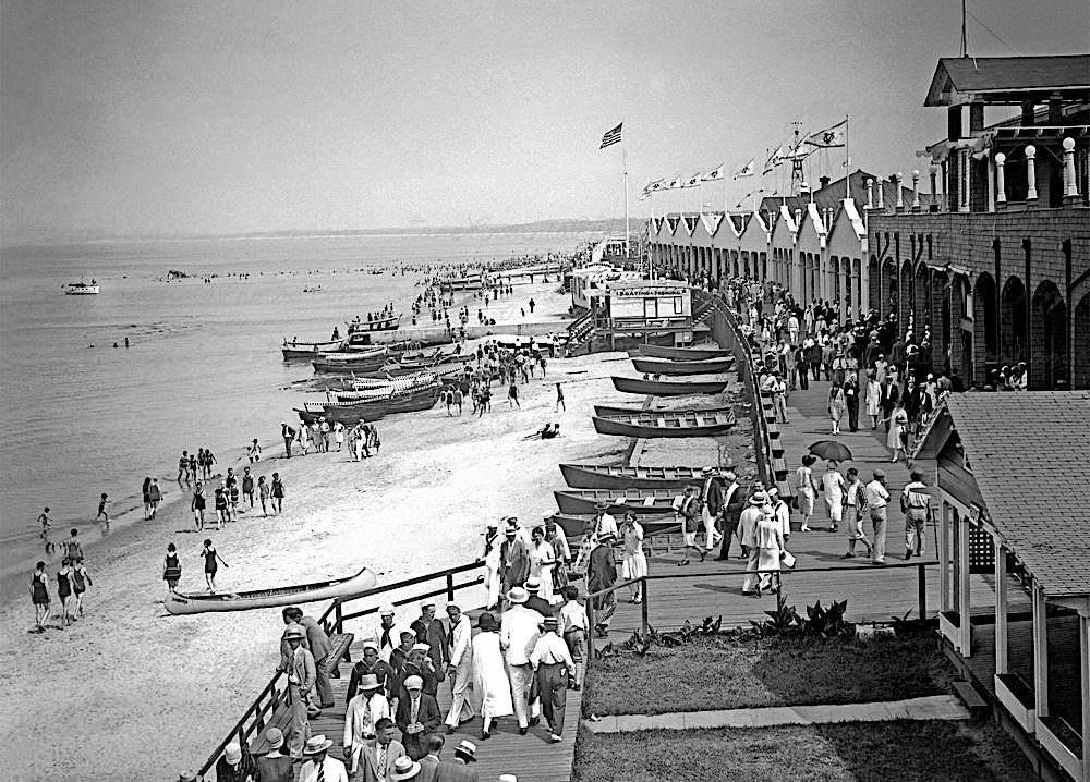 Ocean View Boardwalk Jul. 4 1929