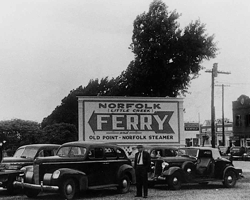 Ferry Terminal Sign, 1930s