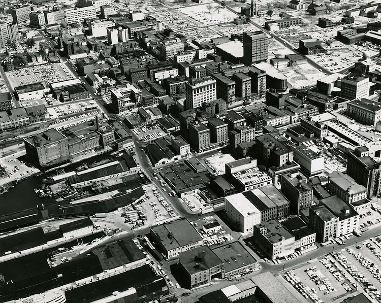 Looking Northeast Boush Street, 1930s