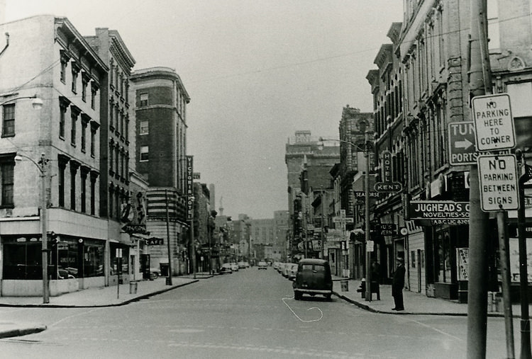 Main Street looking West, 1930s