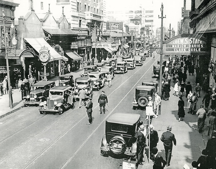 Downtown West (A-1-3)..Granby Street .View looking North, 1930s