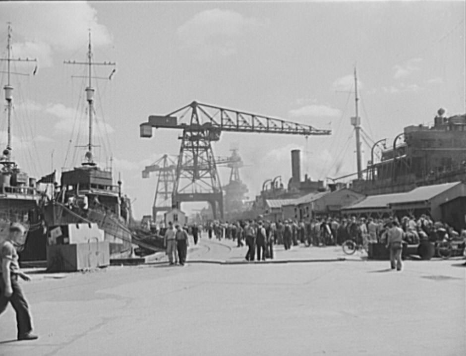 Shipbuilding (Norfolk Navy Yard).