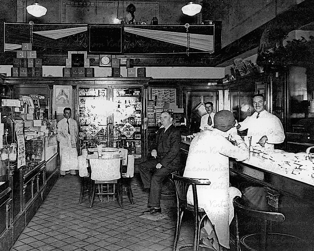 Norfolk Drug Store & Soda Fountain, 1950s