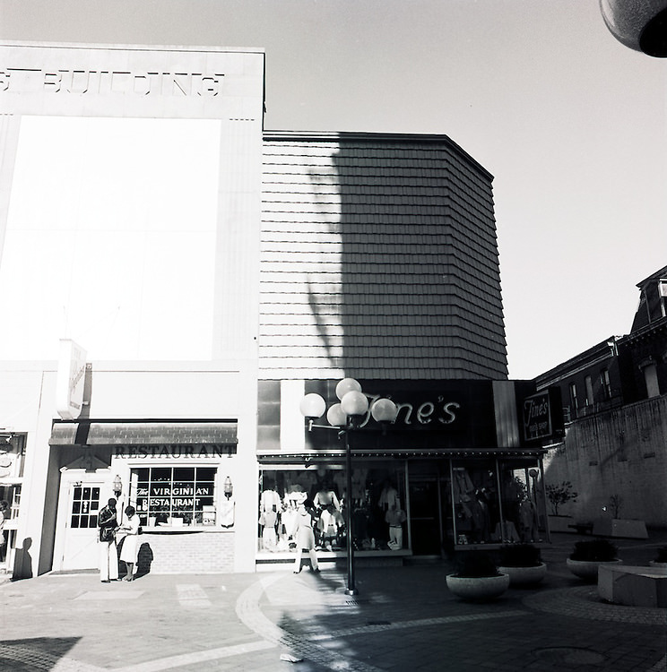 Granby Street, Pedestrian mall, 1950s