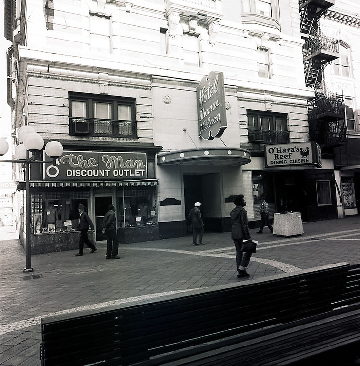 Granby Street, Pedestrian mall, 1950s