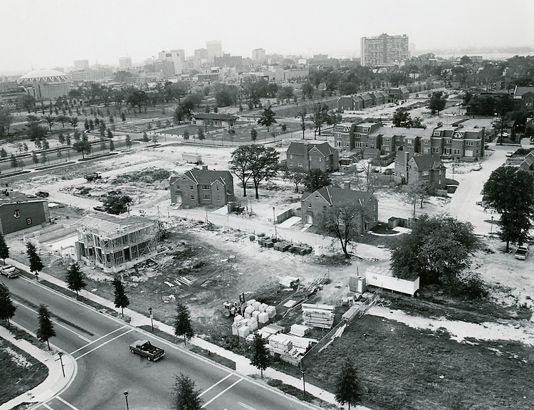 View looking South, 1950