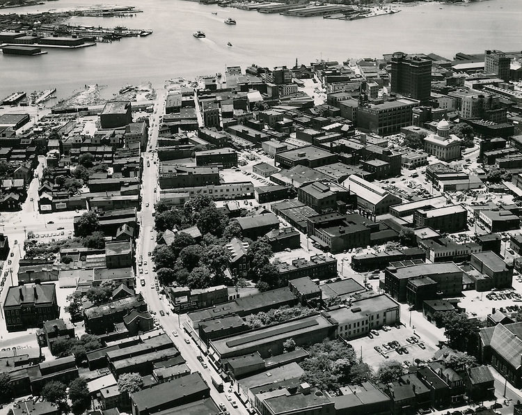 Looking South St Pauls Boulevard, 1953