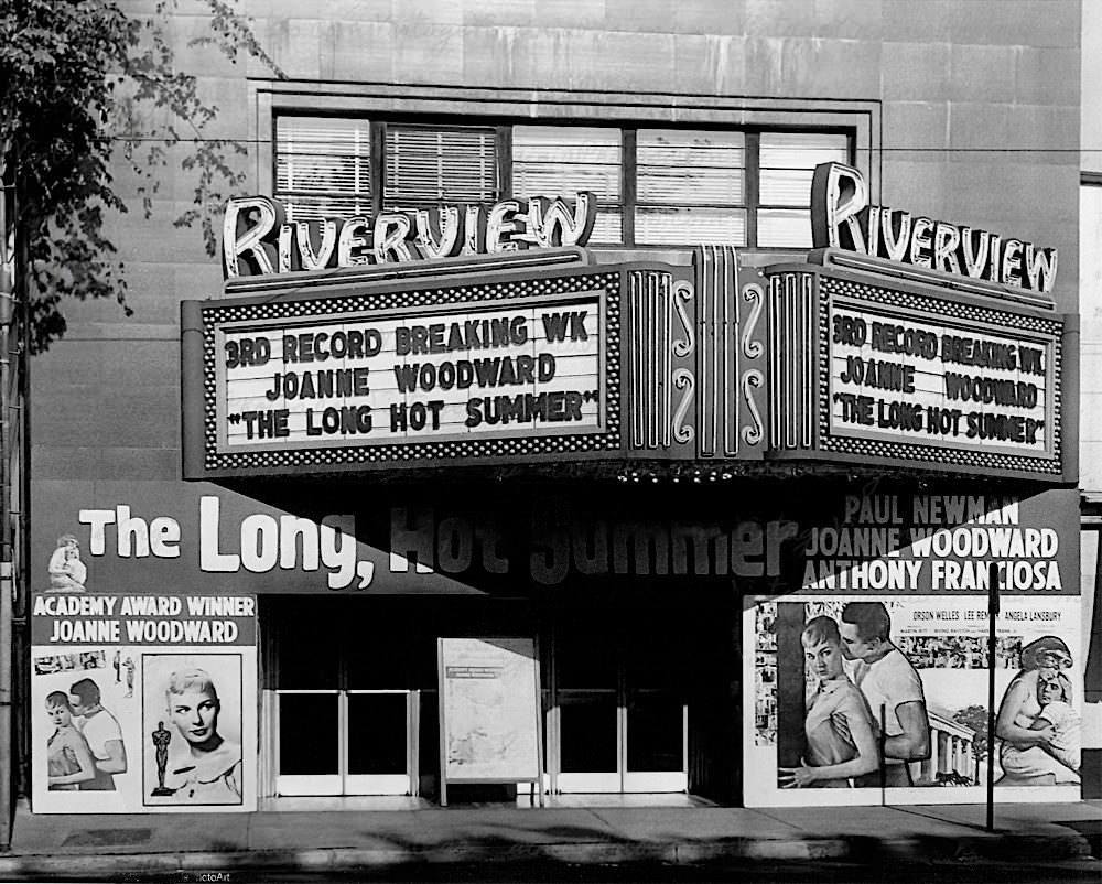Riverview Theater, 1958